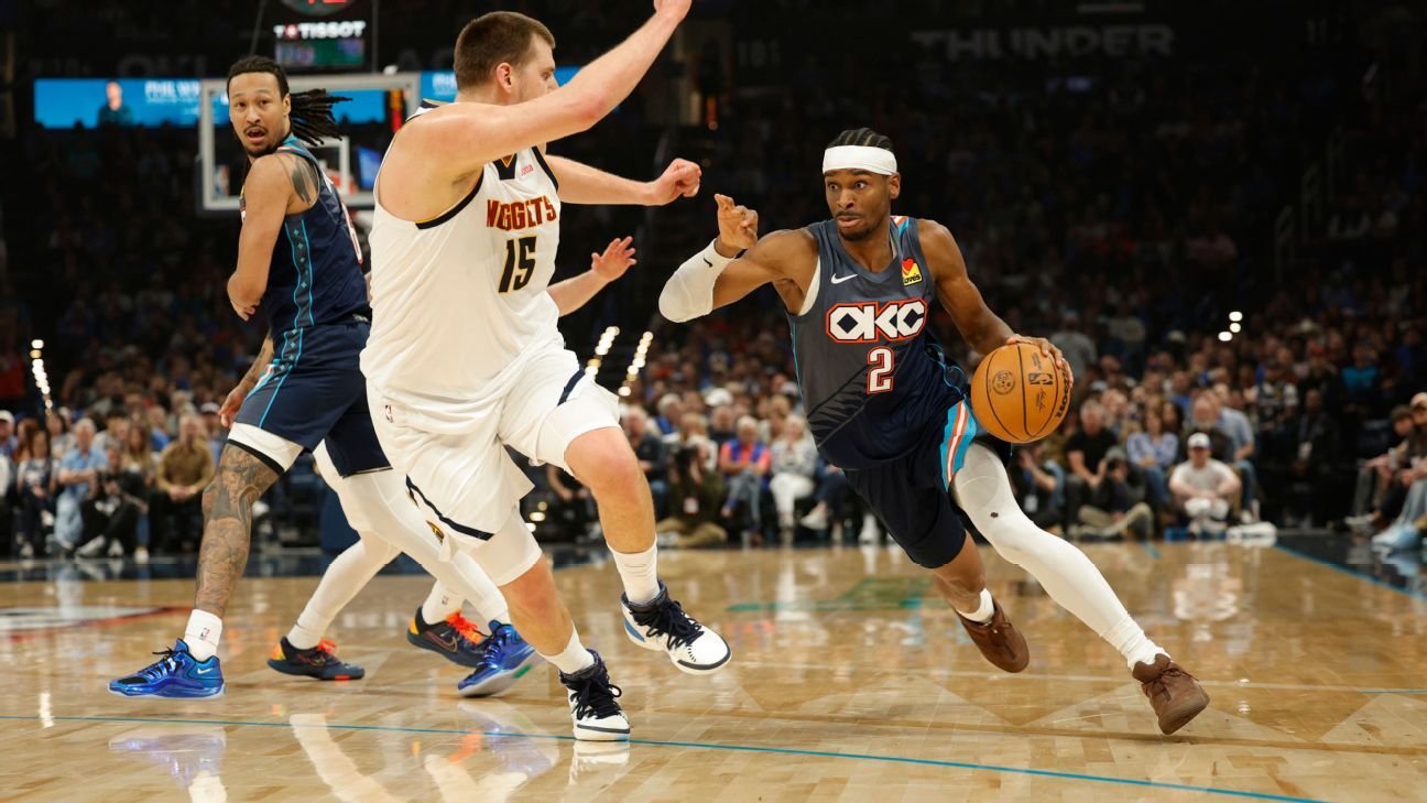 OKC's Shai Gilgeous-Alexander out vs. Bulls to manage abdominal strain