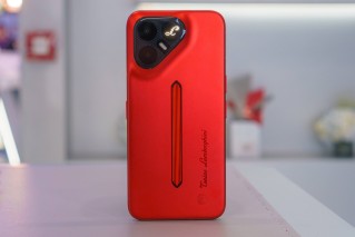 The LED matrix in action