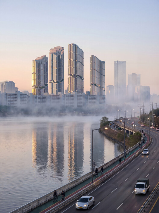 Heatherwick Studio Unveils Design for Daegyo Apartments Redevelopment in Seoul, South Korea - Image 2 of 10