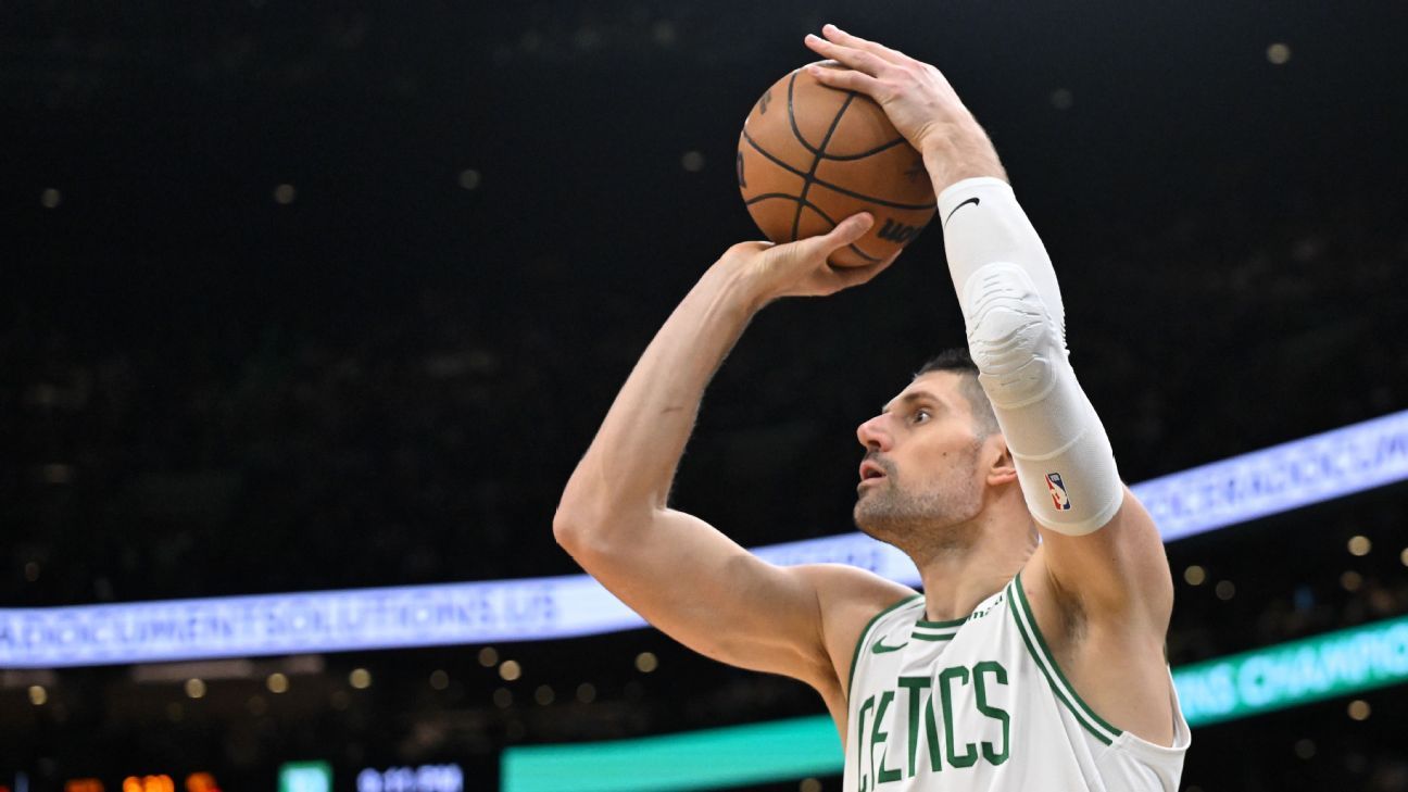 Celtics' Vucevic breaks finger; likely out month, sources say
