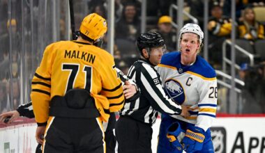 NHL news: Penguins' Evgeni Malkin slashes opponent across the face, gets ejected