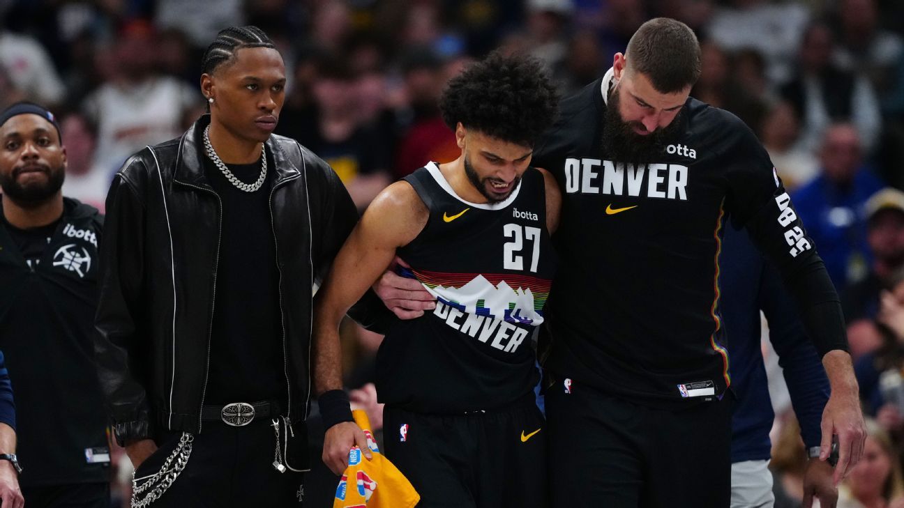 Nuggets' Jamal Murray hurts ankle in loss, to undergo tests