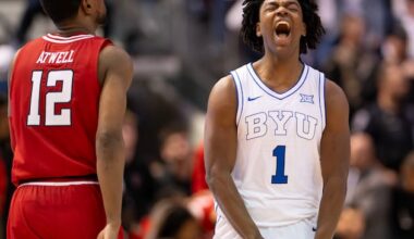 BYU stuns No. 10 Texas Tech for 82-76 upset win – Deseret News