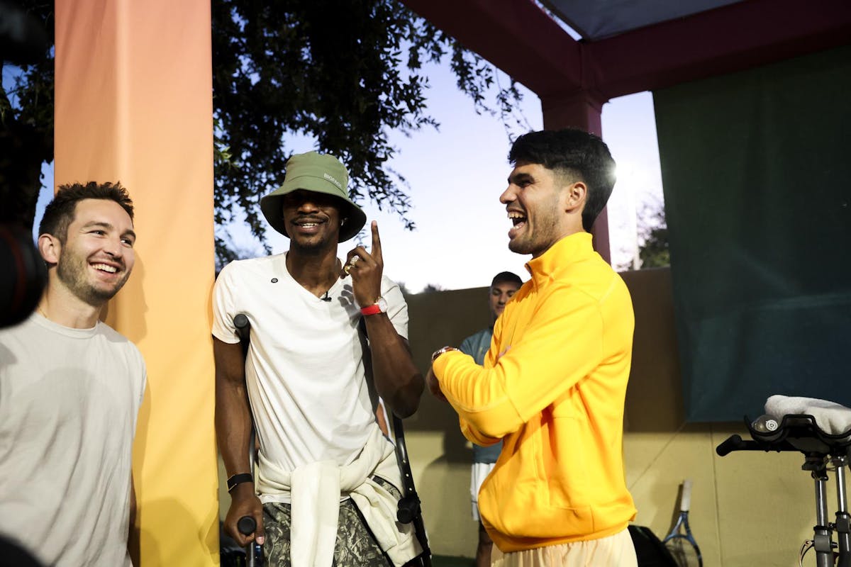 Jimmy Butler Vibes Meet Carlos Alcaraz Ferocity In Tennis Paradise