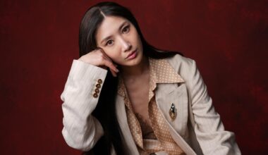 EJAE poses for a portrait during the 98th Academy Awards Oscar nominees luncheon at the Beverly Hilton Hotel in Beverly Hills, California, Feb. 10. AP-Yonhap