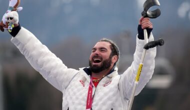 US ‘rock star’ Paralympic skier wins silver for his late twin brother