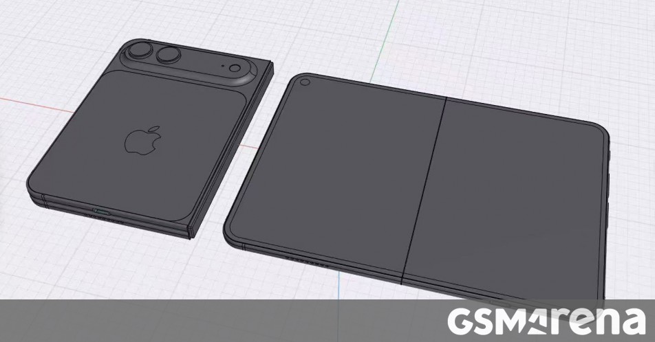 iPhone Fold shows up in updated CAD renders