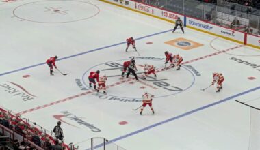 Flooding the Flames with a lot of firepower: Capitals beat Flames 7-3