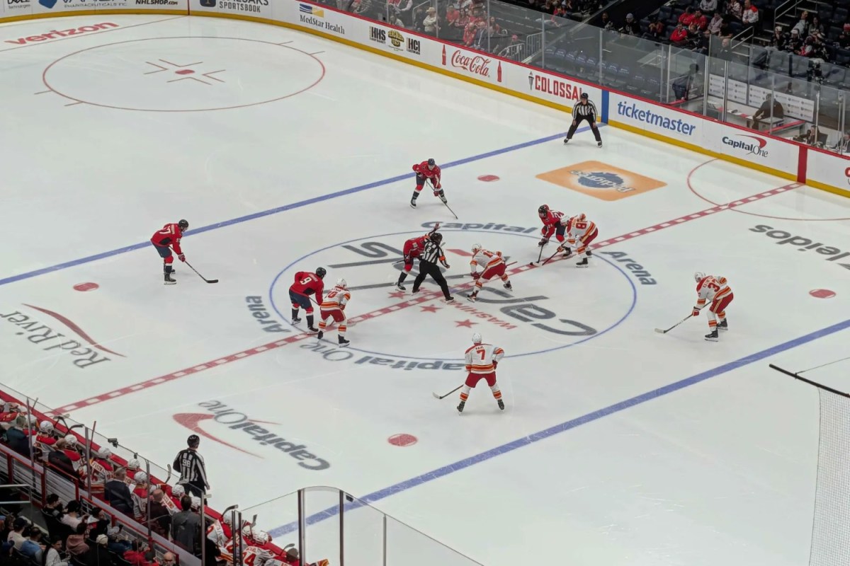 Flooding the Flames with a lot of firepower: Capitals beat Flames 7-3