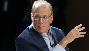 BlackRock CEO Larry Fink warned of ‘very elevated inflation’ from tariffs last year. Here’s how 2026 is shaping up