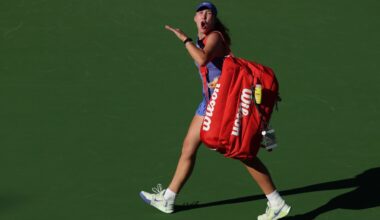 Mirra Andreeva throws racket, spars with crowd after Indian Wells loss