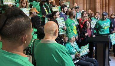 Big unions want to sweeten pensions. Albany is rallying with them.