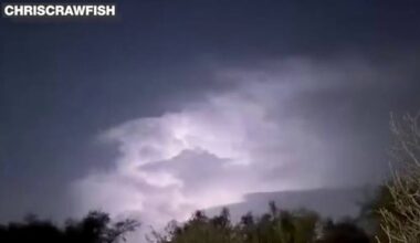 Grapefruit-sized hail impacts South Central Texas on Tuesday night