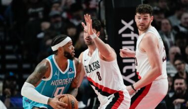 Hornets rally for 103-101 victory over the Trail Blazers