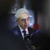 International Energy Agency Executive Director Fatih Birol speaks during a media conference regarding recent developments in global energy markets in Brussels, Friday, March 6, 2026.