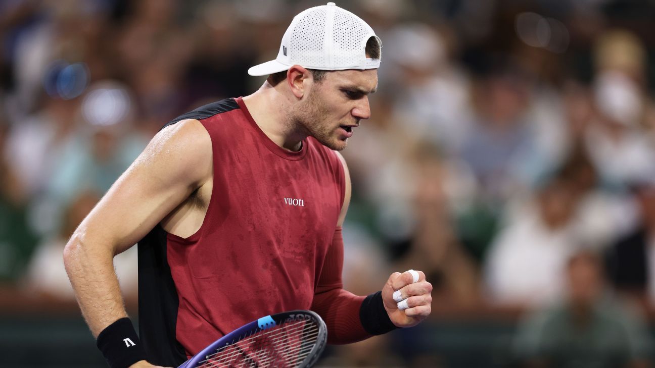 Jack Draper beats Novak Djokovic in 3 sets at Indian Wells