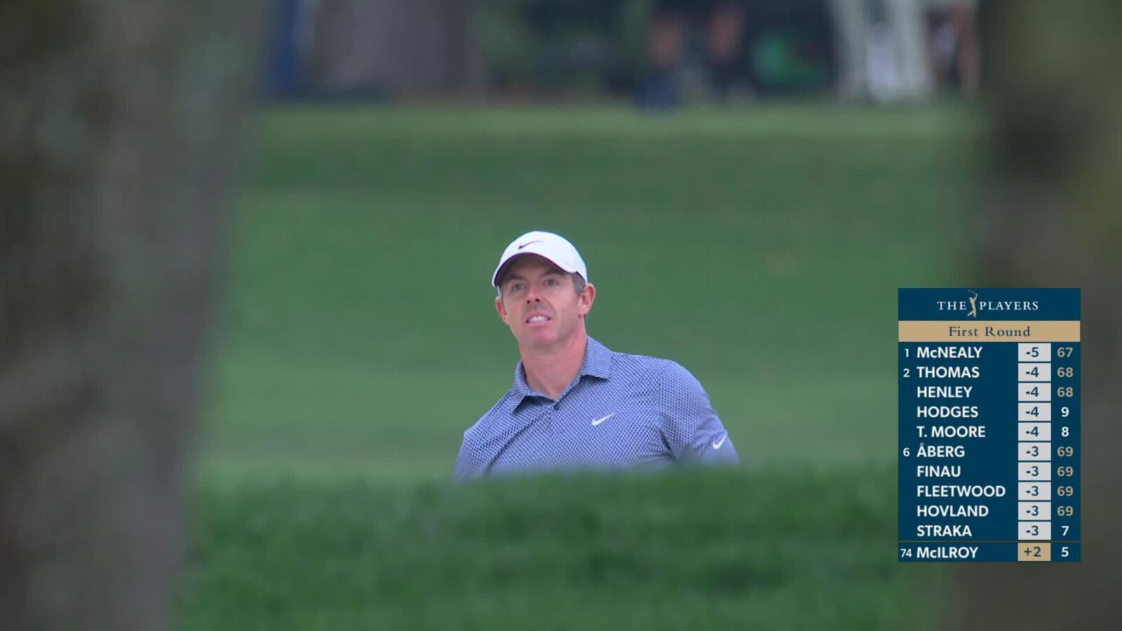 Rory McIlroy makes birdie on No. 6 at THE PLAYERS