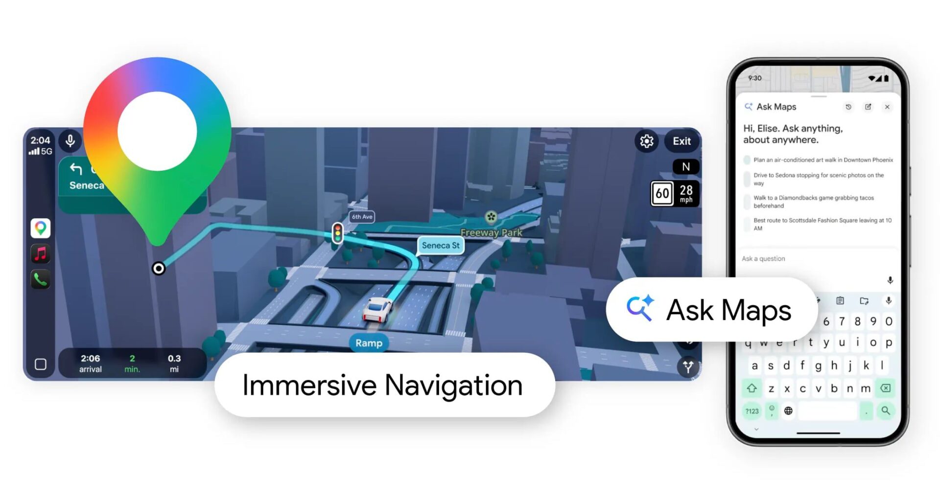 Google Maps Adds Gemini AI-Powered 'Ask Maps' Feature and 3D Immersive Navigation