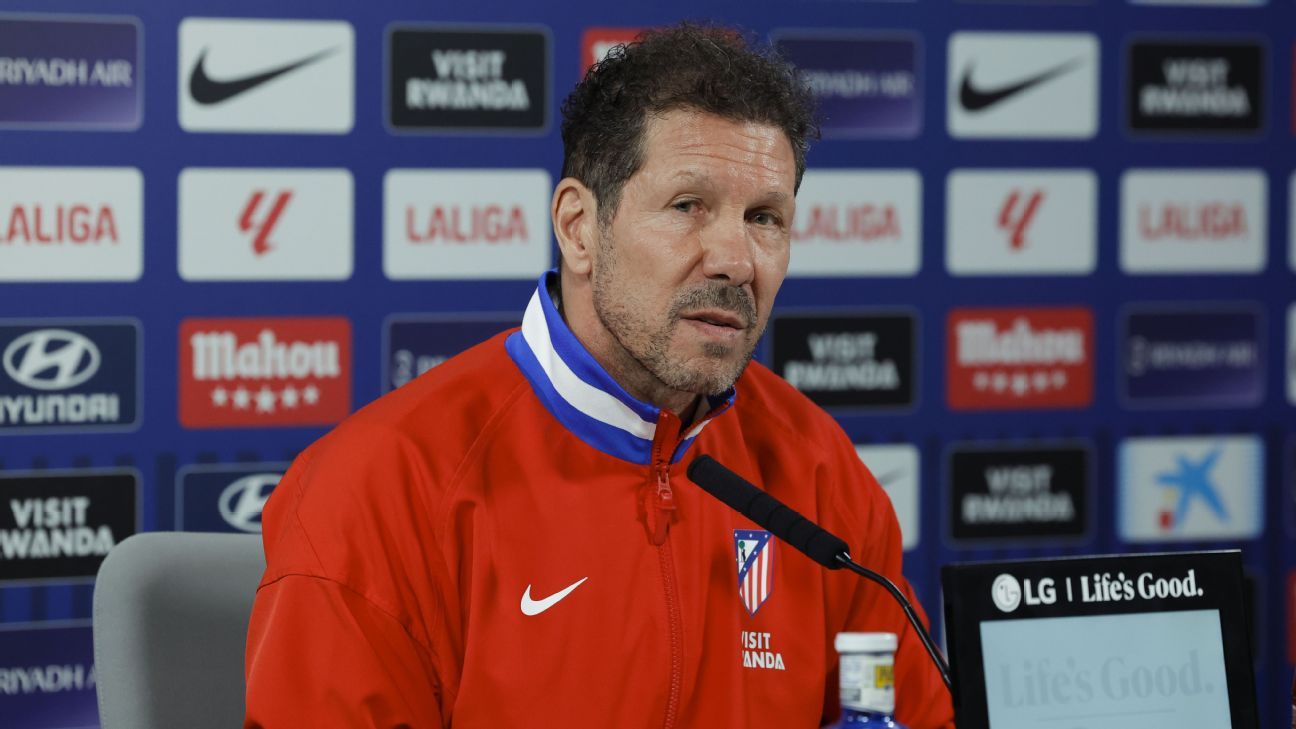 Simeone frustrated as Alvarez exit talk overshadows Atleti UCL rout