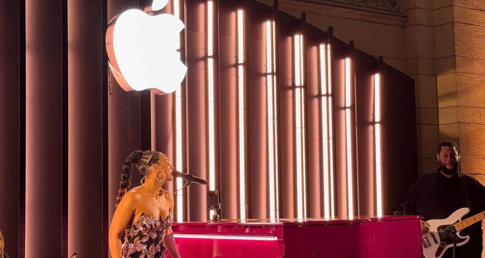 Apple Kicks Off 50th Anniversary With Surprise Alicia Keys Concert in New York