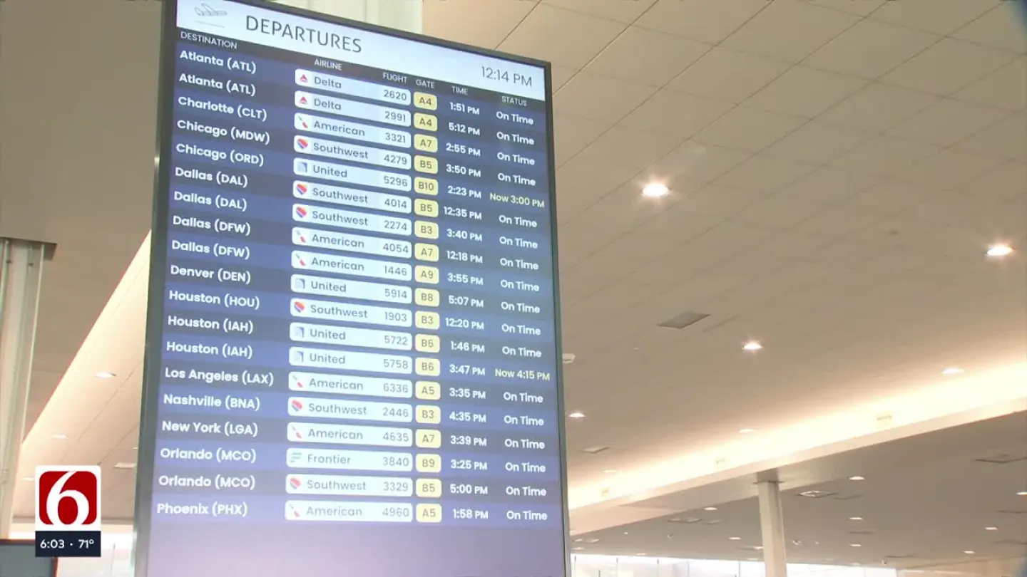 Why spring break travel is increasing at Tulsa International Airport