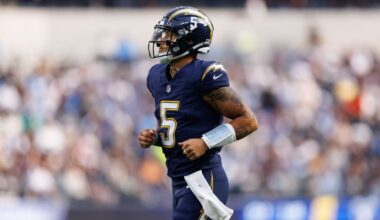 Trey Lance returns to Chargers on one-year deal