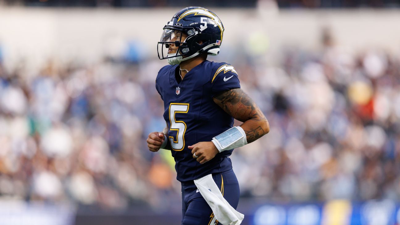 Trey Lance returns to Chargers on one-year deal