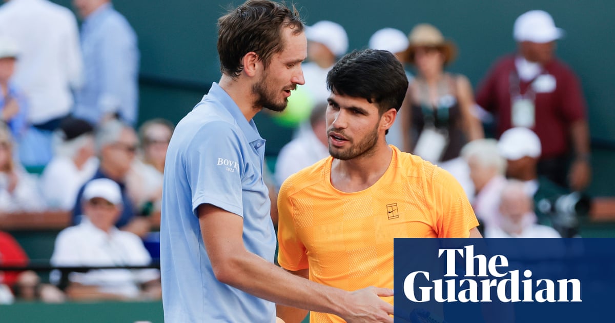Carlos Alcaraz stays positive after winning streak ended by Daniil Medvedev at Indian Wells | Tennis