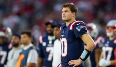 Why Pats QB Drake Maye was a good selling point to free agents