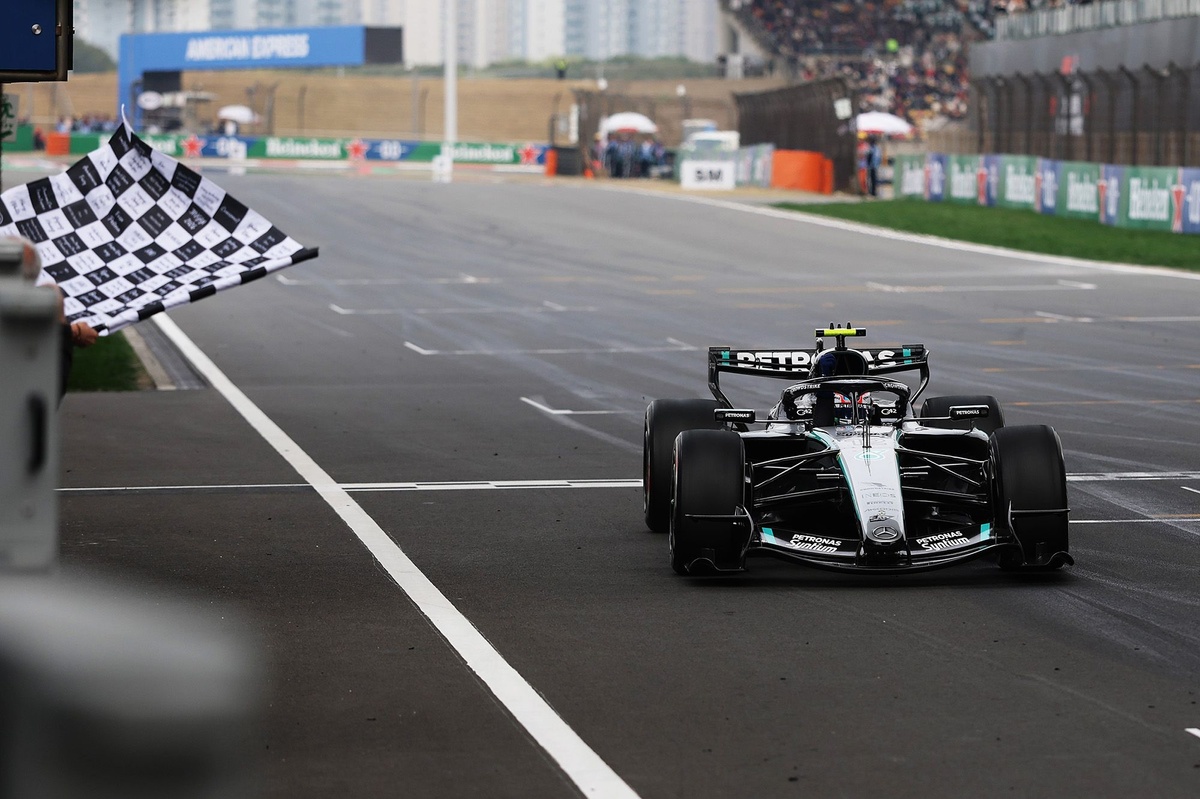 Kimi Antonelli takes maiden win as Lewis Hamilton scores first Ferrari podium