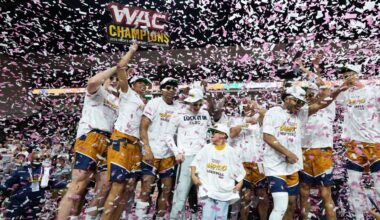 Cal Baptist wins WAC as Utah Valley misses tying alley-oop