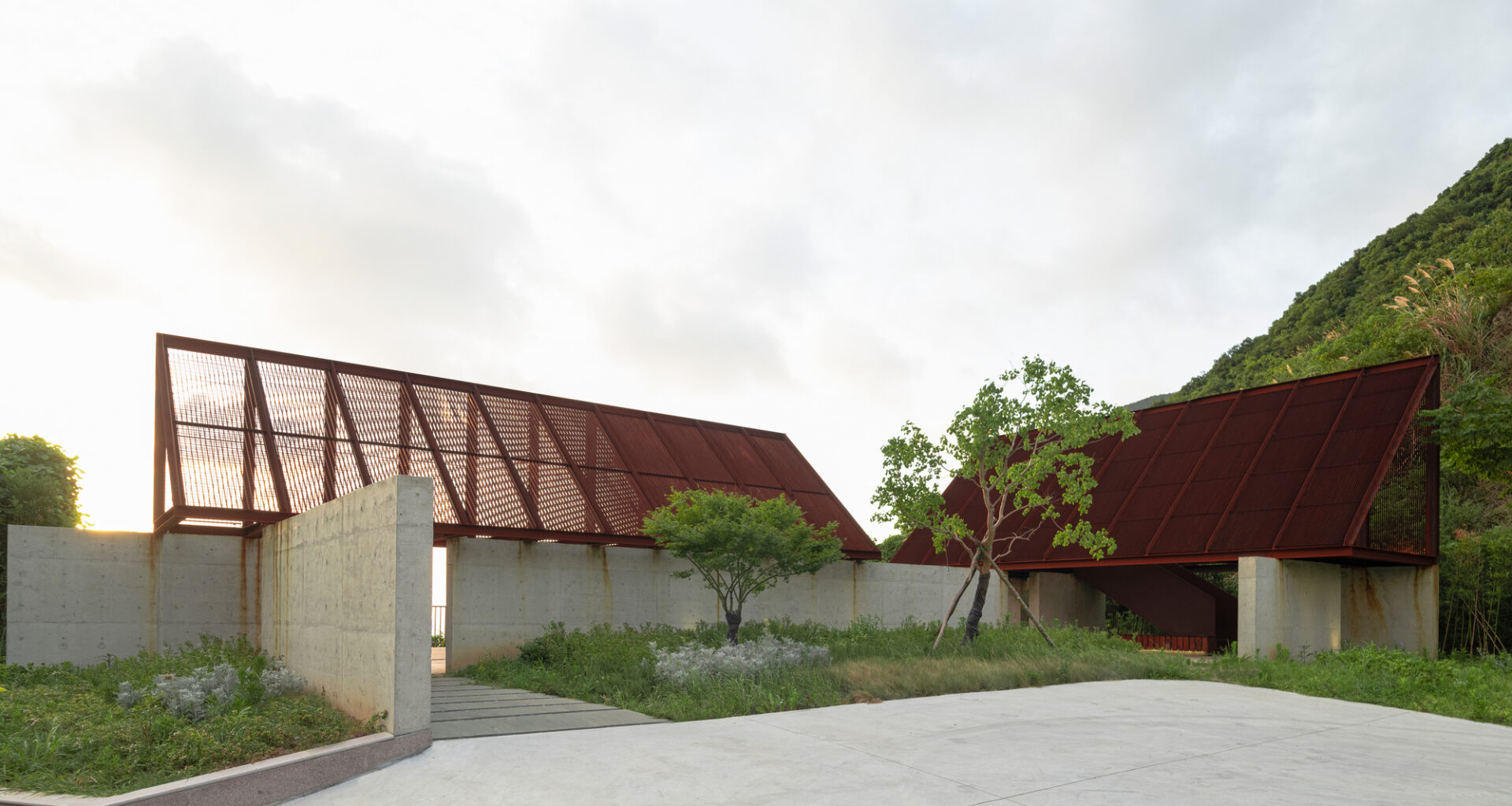 Twin Pavilions / Atelier LuxNox + Found Projects