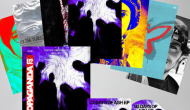 U2 Days of Ash CD/Propaganda Magazine