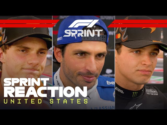 Drivers React After Sprint | 2025 United States Grand Prix