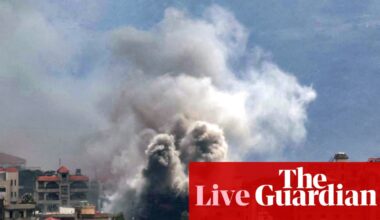 Middle East crisis live: Israel urges evacuation in south Lebanon ahead of attack; Trump seeks to delay summit with China’s Xi | US-Israel war on Iran