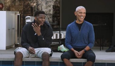 Barack Obama, Anthony Edwards team up to tease Presidential Center opening