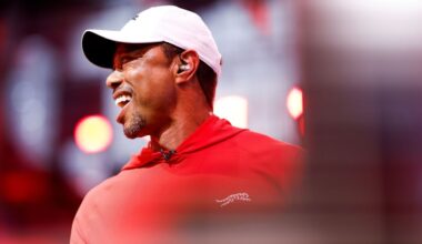 Tiger Woods still mum on status for next month's Masters