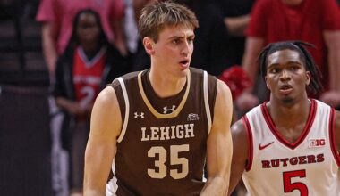 Lehigh Mountain Hawks forward Hank Alvey NCAAM.
