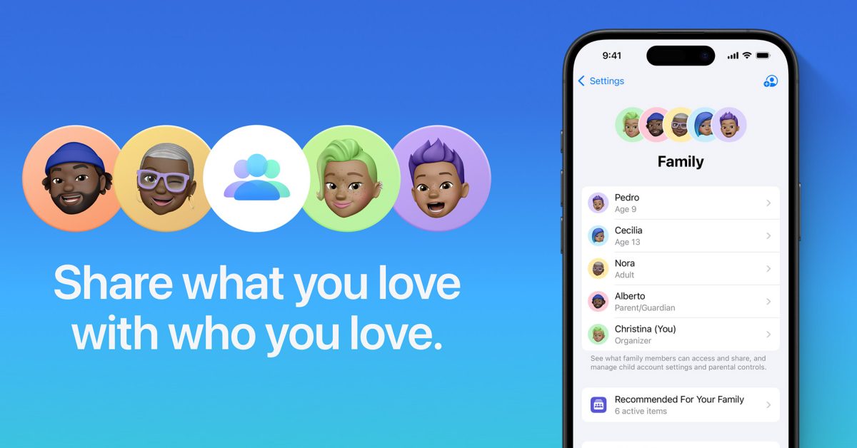 iOS 26.4 lets Family Sharing members use their own payment methods