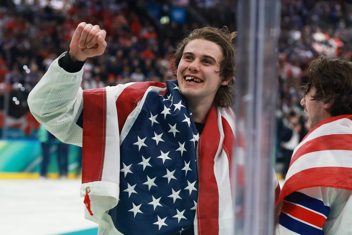 Hockey Hall of Fame says it won’t give Olympic golden goal puck to Jack Hughes