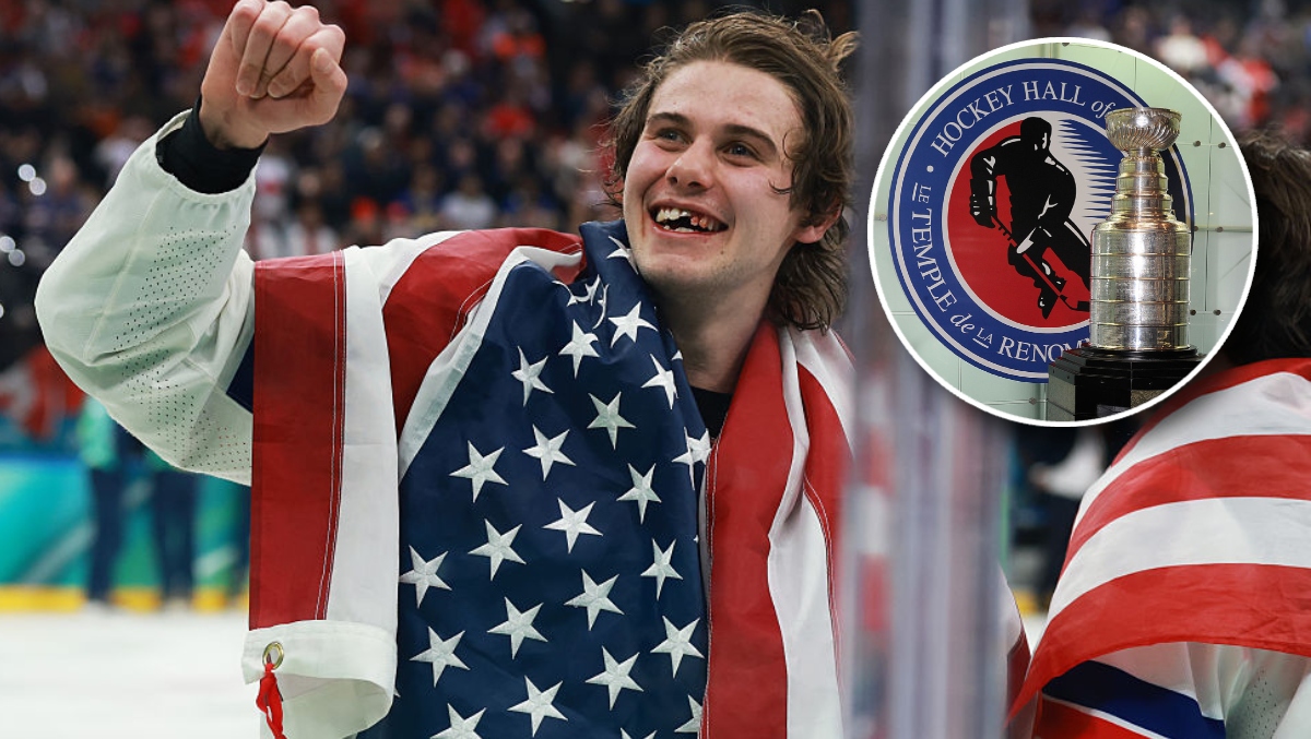 Keeper Of The Stanley Cup Says Jack Hughes Isn't Getting His Olympic Puck Back