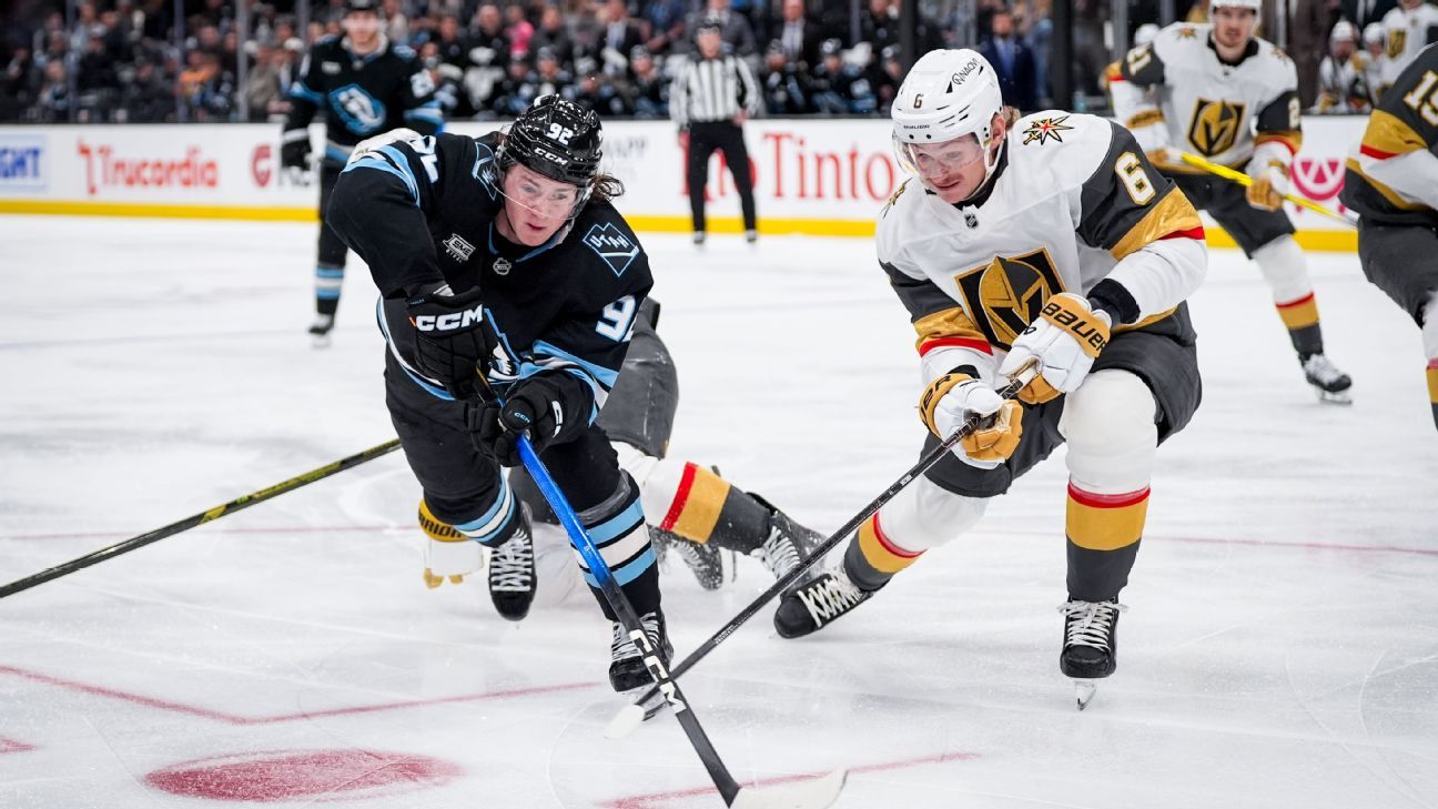 NHL playoff watch: Is Mammoth-Golden Knights a first-round preview?