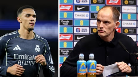 Tuchel explains ‘tough decision for Trent’ and refuses to rule out Dowman for England – video