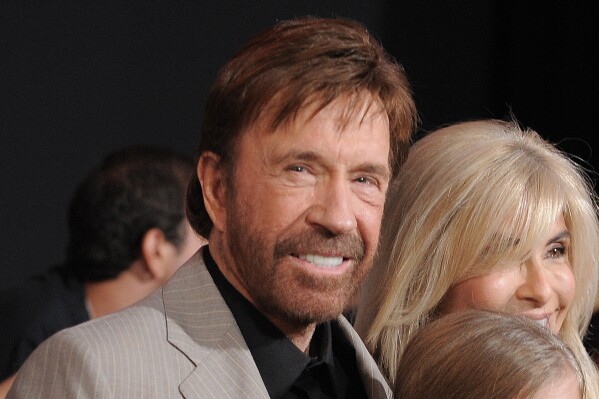 Chuck Norris attends the premiere for "The Expendables 2" in Los Angeles on Aug. 15, 2012. (Photo by Jordan Strauss/Invision/AP, File)