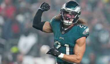 Falcons acquire safety Sydney Brown from Eagles