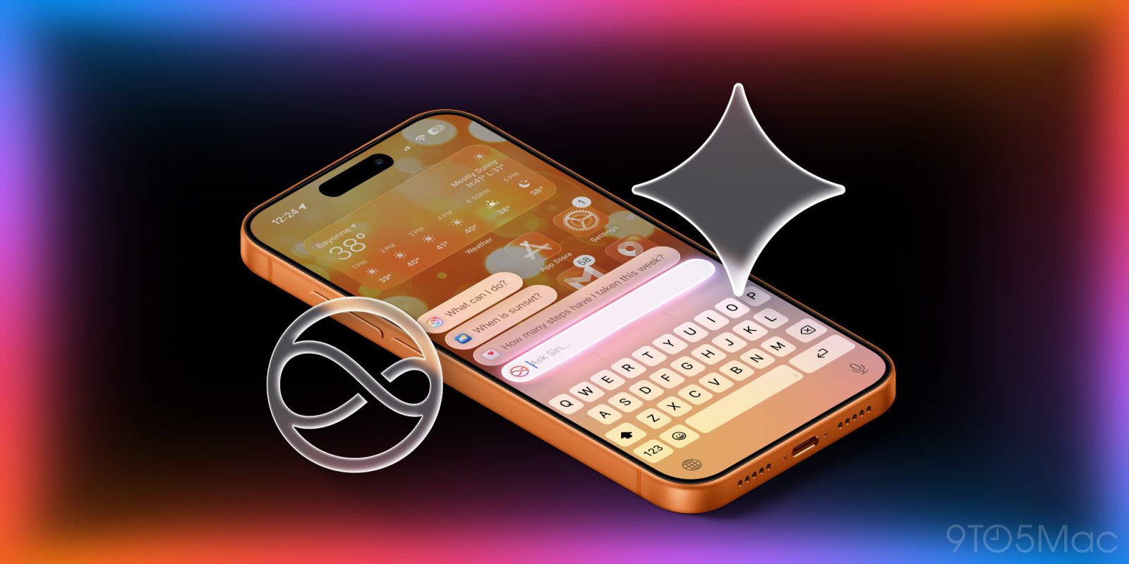 Siri will continue to be incompetent ... until it very suddenly isn't | Image shows an iPhone with Siri and Gemini icons