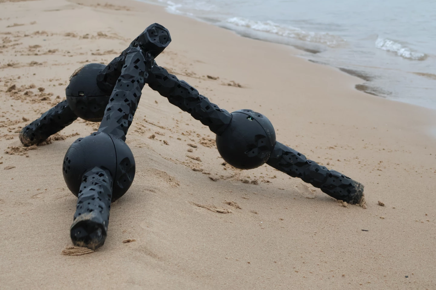 The modules can be assembled in whatever configurations are desired