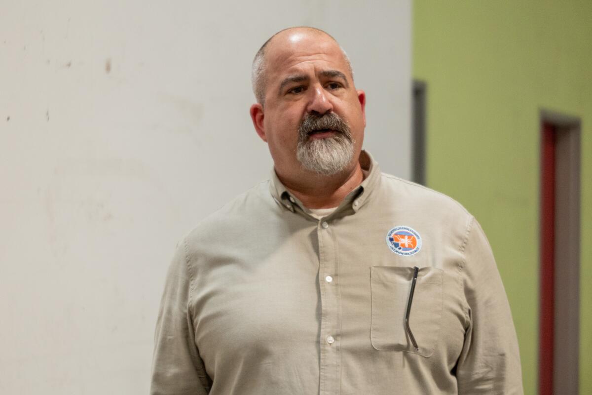 Steve Vetrone, assistant general manager at the Greater L.A. vector district. 