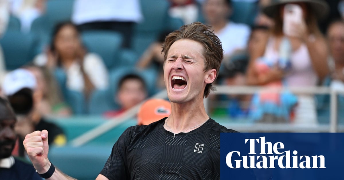 Resilient Korda stuns Alcaraz in Miami Open after almost letting advantage slip | Tennis