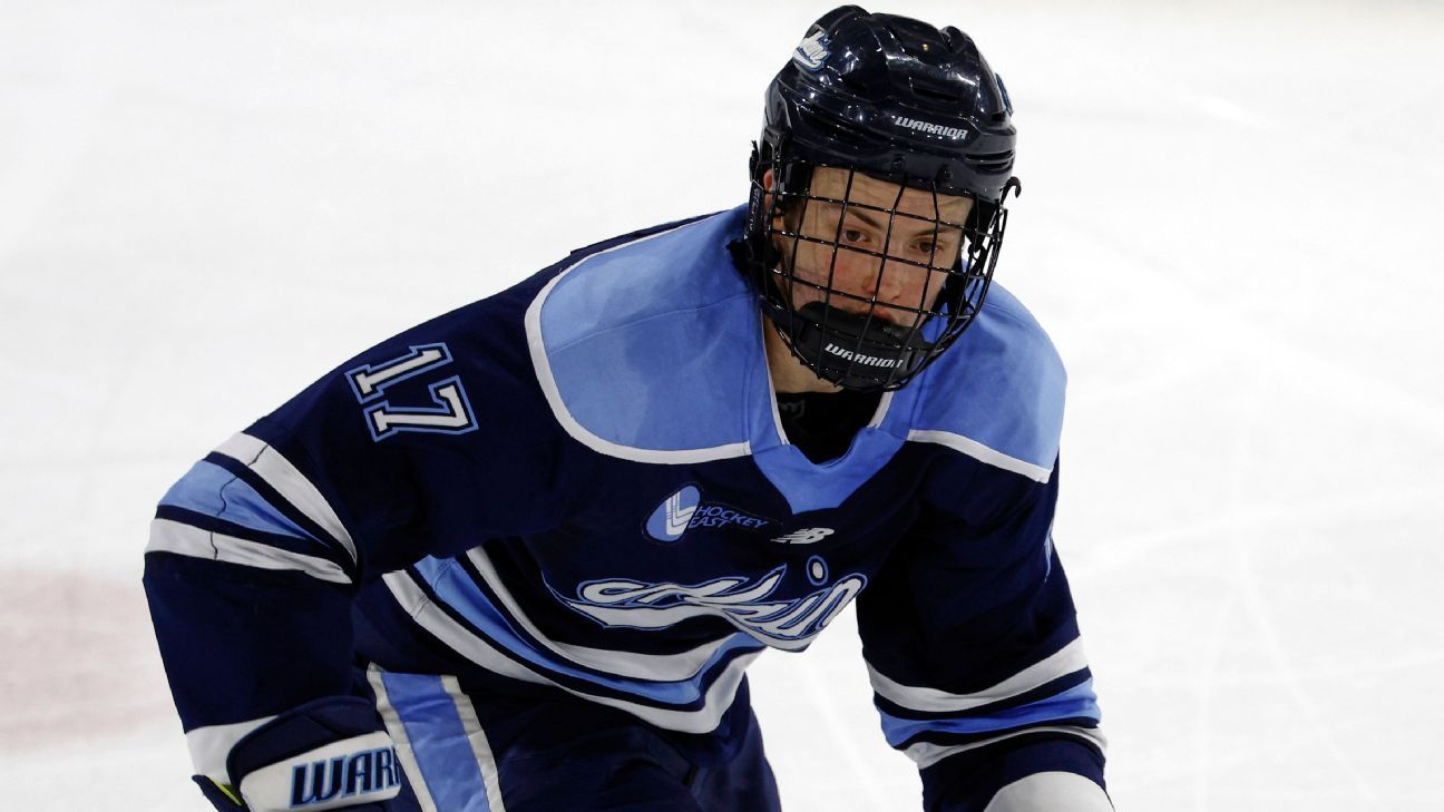 Blues sign Sacred Heart's Felix Trudeau to entry-level deal